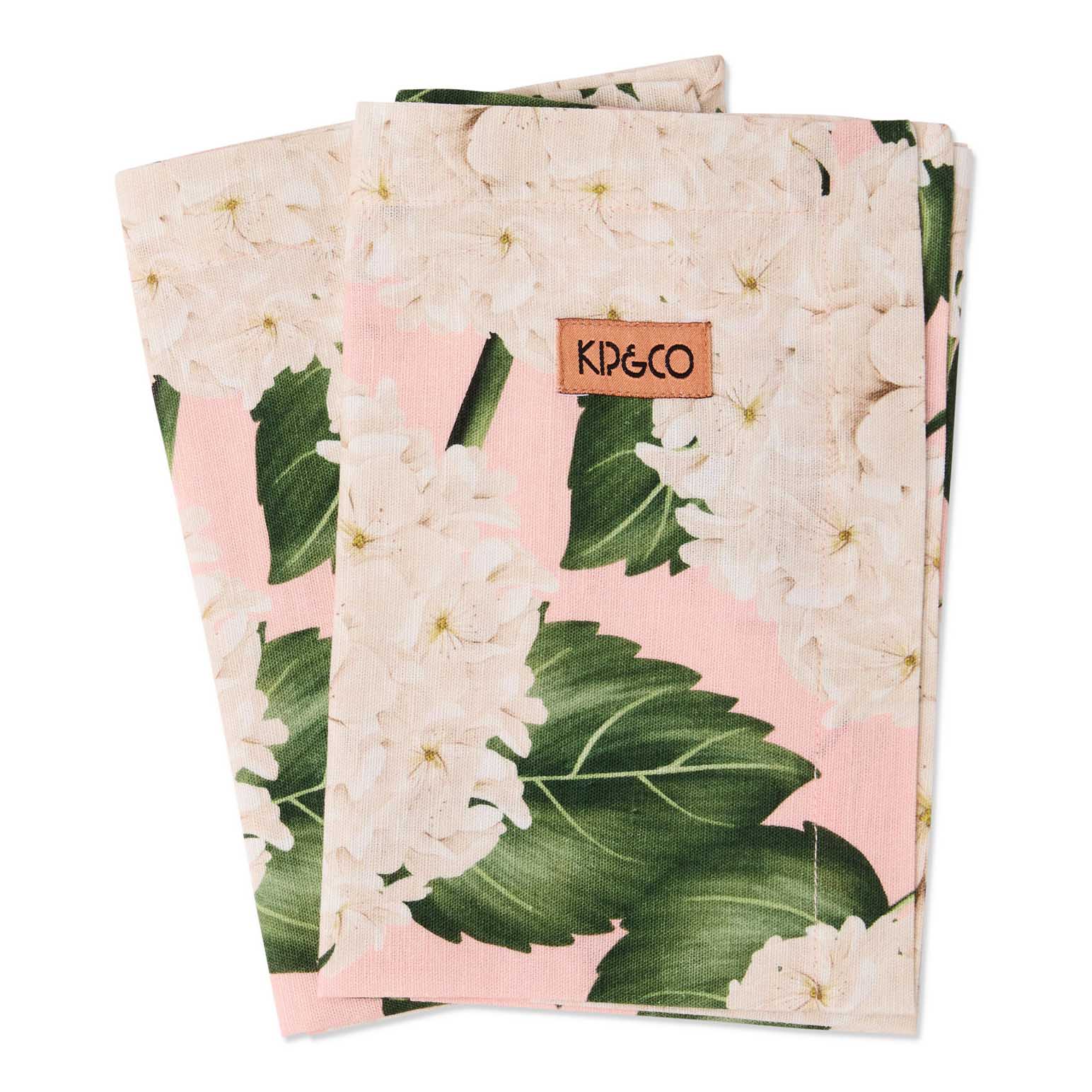 Kip&Co Hydrangea Pink 4P Napkin Set One Size